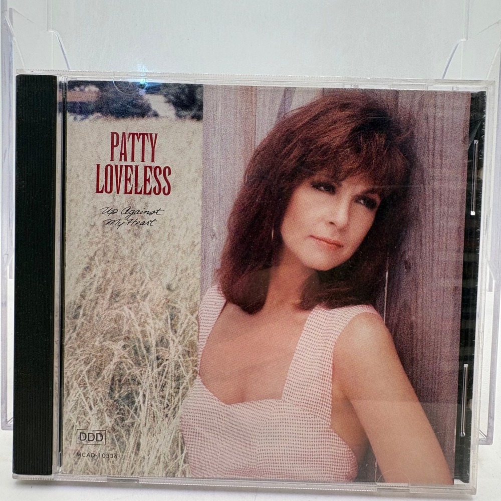 Patty Loveless Up Against My Heart CD 1991 MCA Records MCAD-10336 Country Music‎